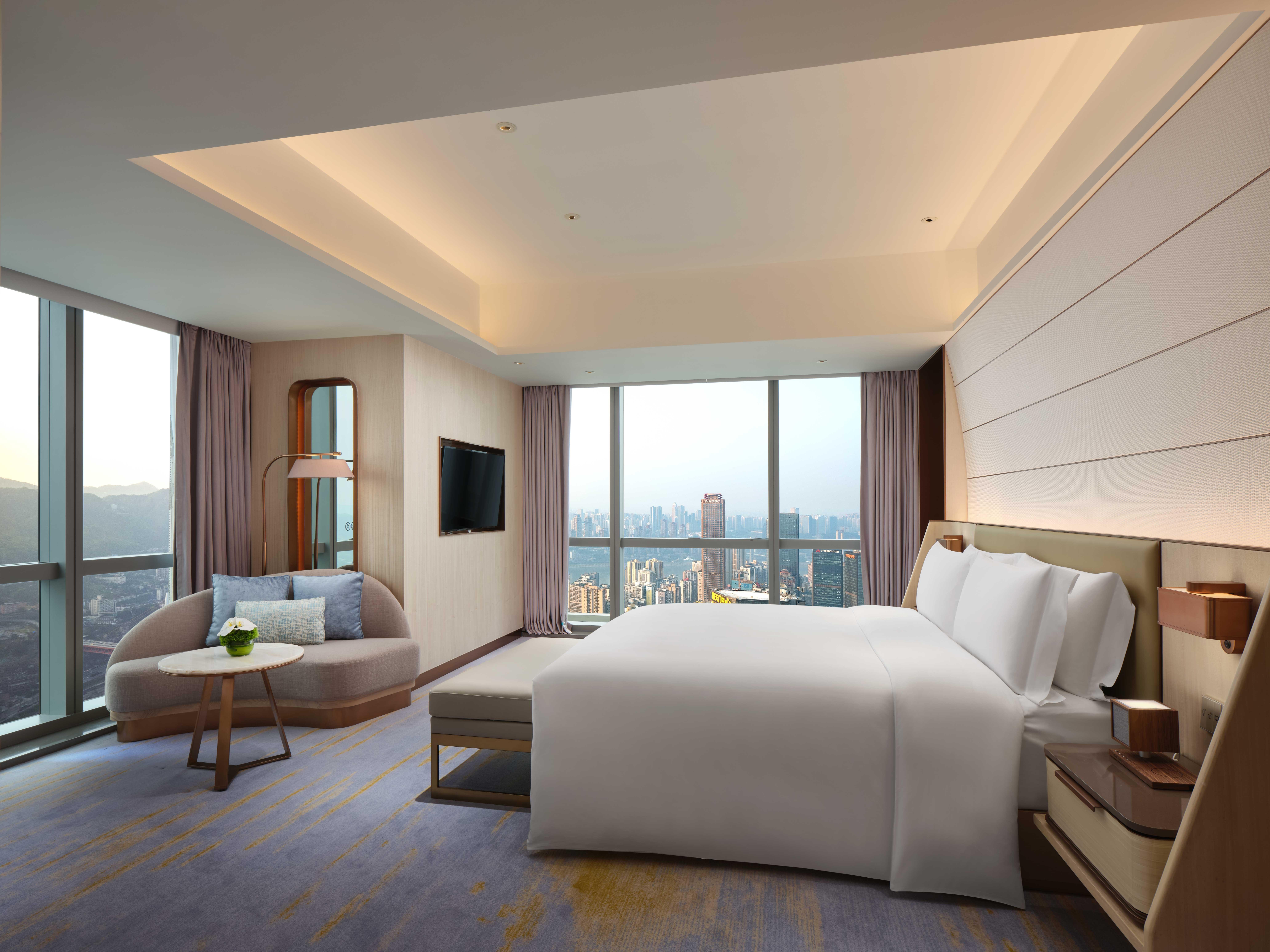 Intercontinental Chongqing Raffles City By Ihg Exteriér fotografie