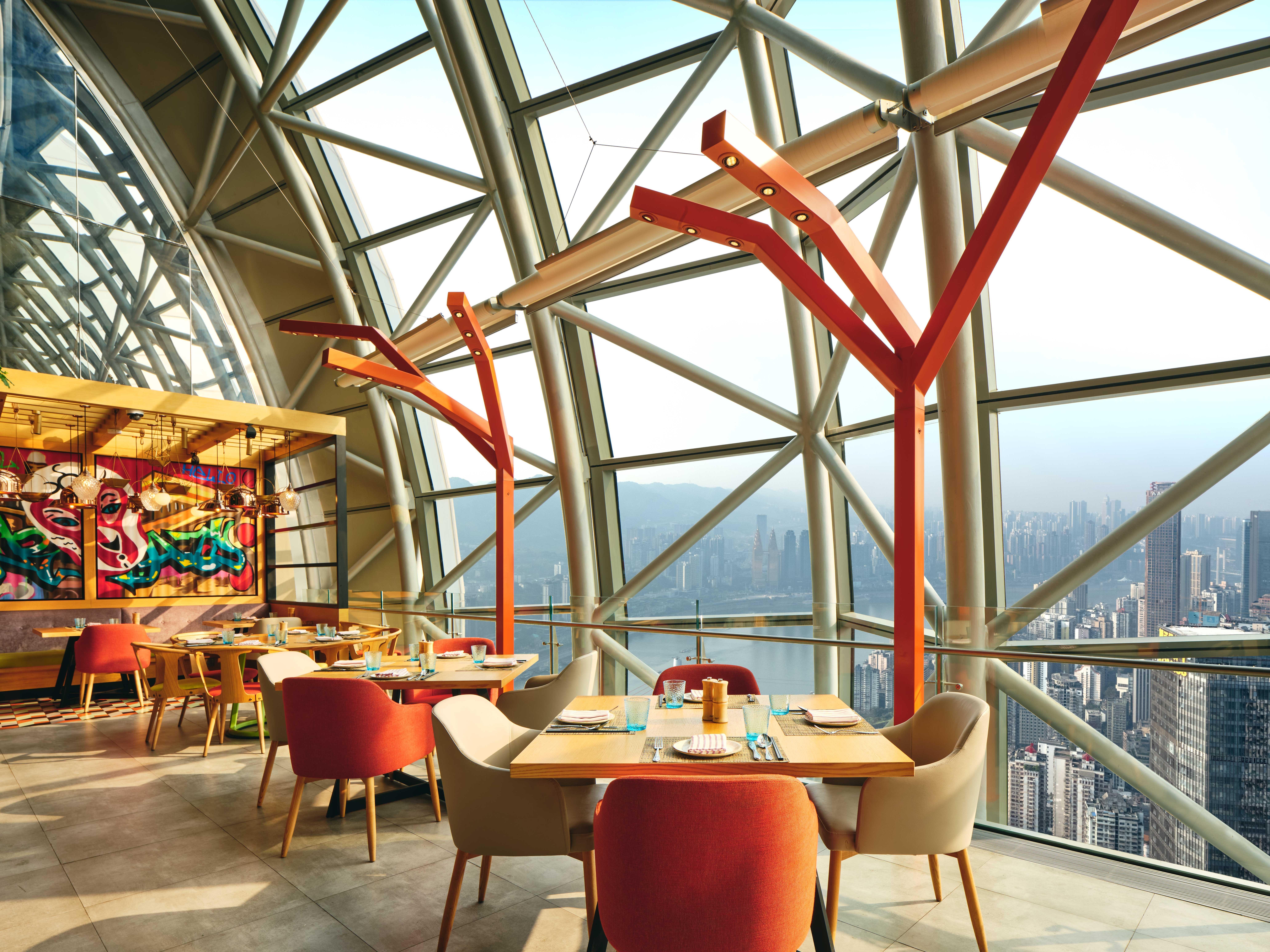 Intercontinental Chongqing Raffles City By Ihg Exteriér fotografie