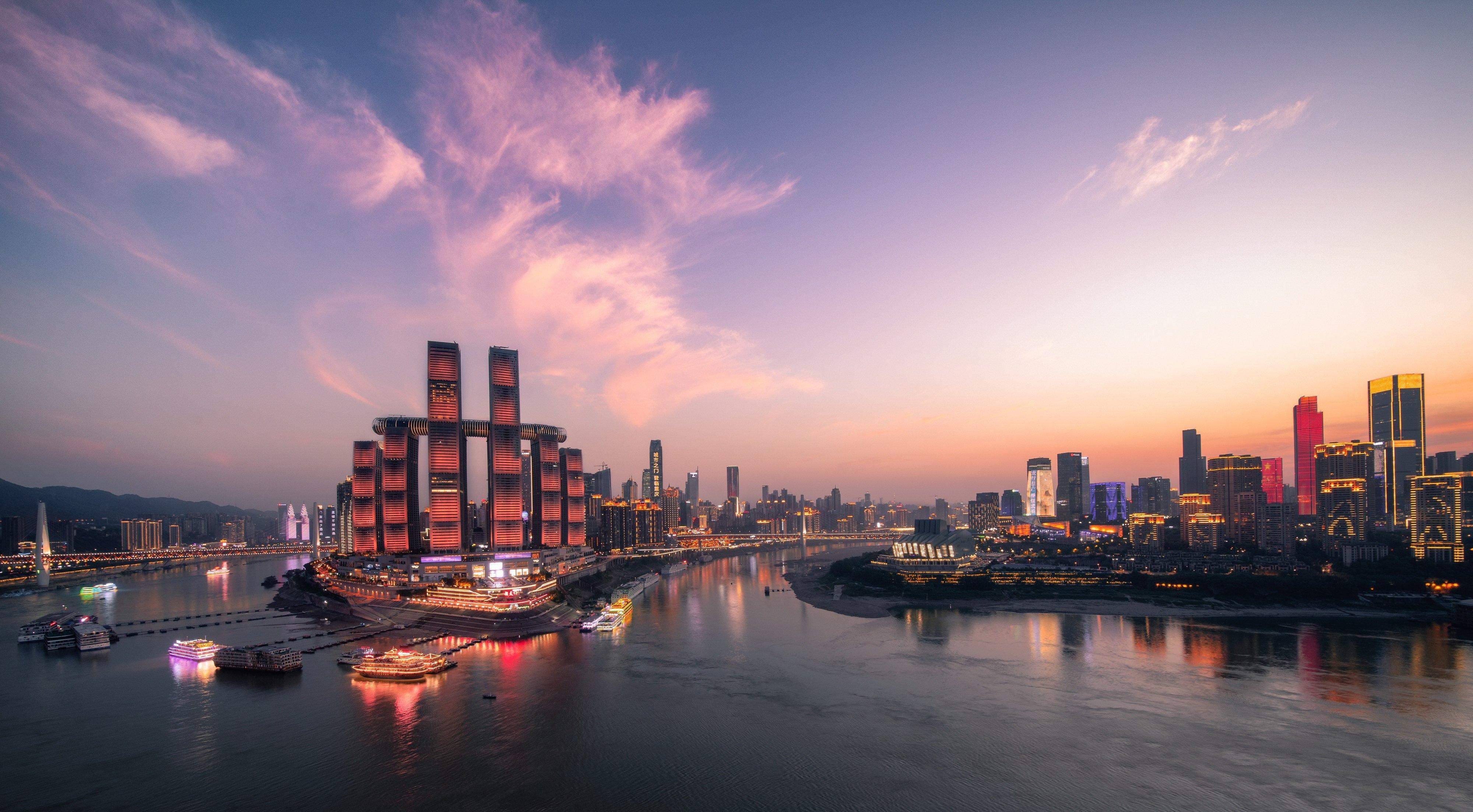 Intercontinental Chongqing Raffles City By Ihg Exteriér fotografie